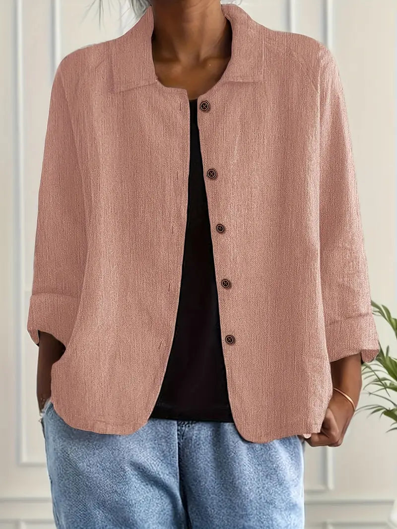 Everyday Work Blouse Women – Classic Fit Office Top