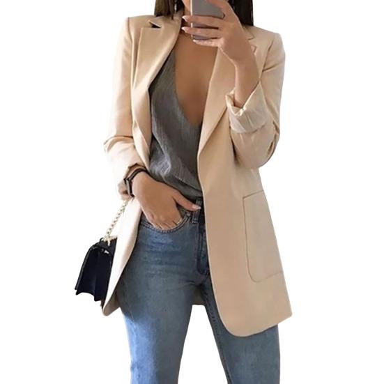 Women’s Blazer with Fitted Shape and Structured Silhouette