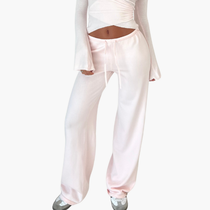 Women’s two-piece set with wrap top and Pants