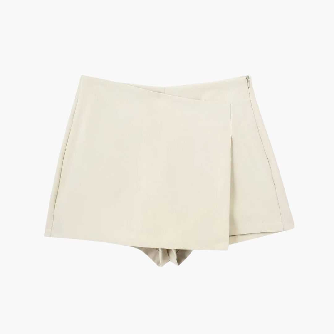 Women’s Skort with Pleats and Built-In Shorts