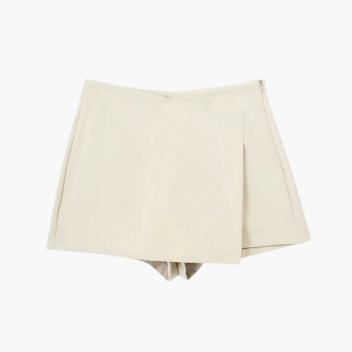 Women’s High-Waisted Skort with Built-In Shorts