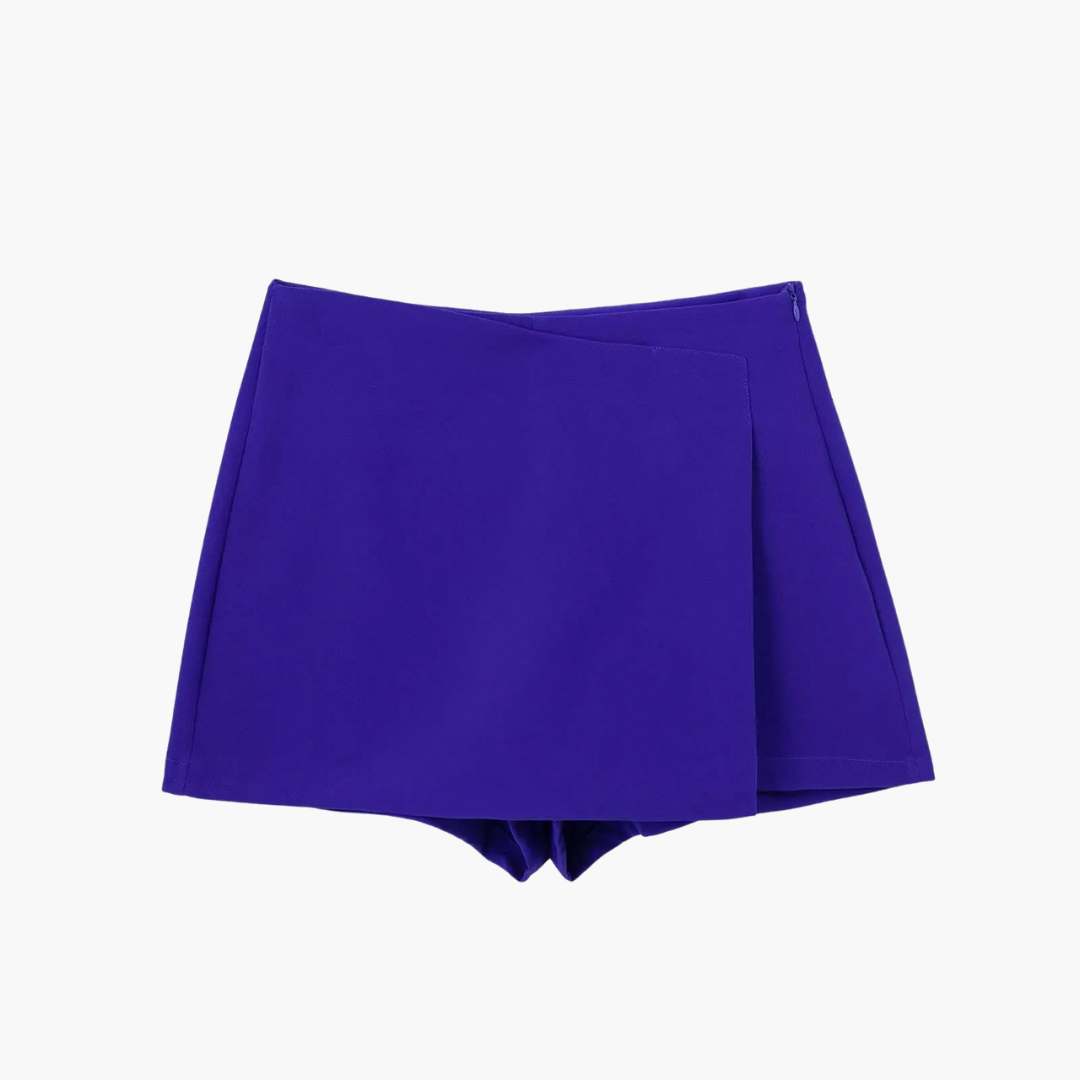 Women’s Skort with Pleats and Built-In Shorts