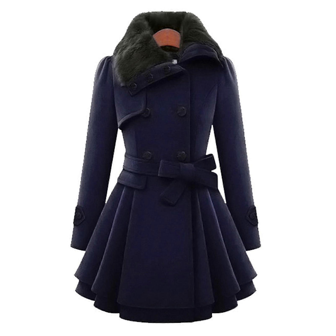 Women’s Trench Coat with Belted Waist