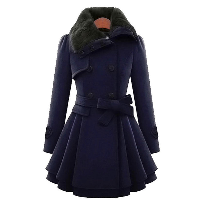 Women’s Trench Coat with Belted Waist