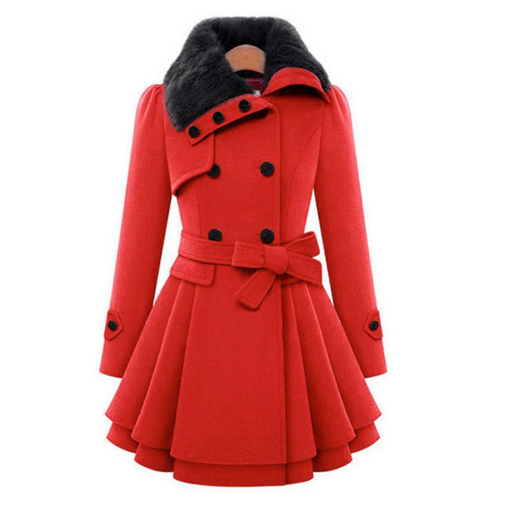 Women’s Trench Coat with Belted Waist