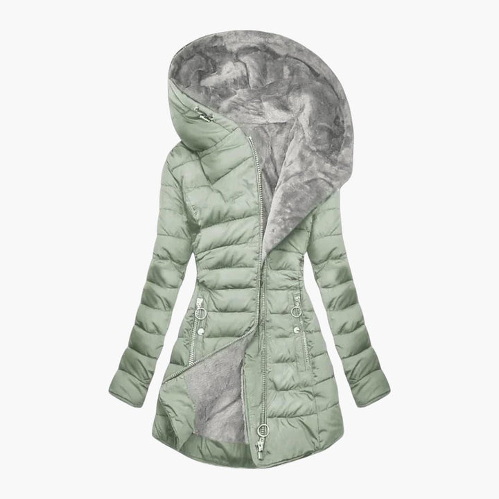 Women’s Winter Coat with Structured Design and Padded Inner Layer