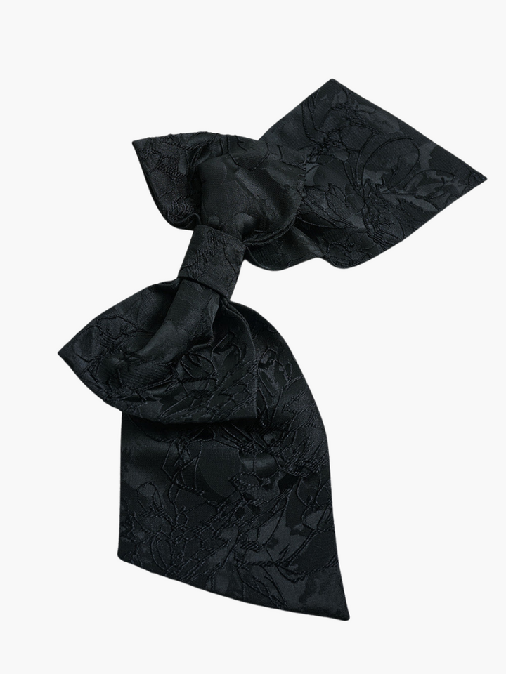 Women’s Satin Bow Hair Tie with Elastic Band