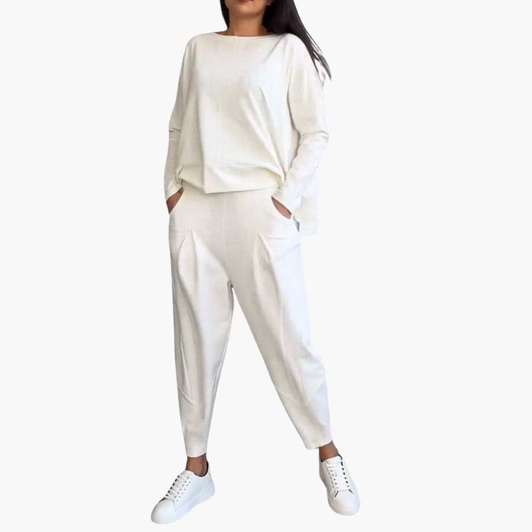 Women’s Two-Piece Set with Relaxed Fit