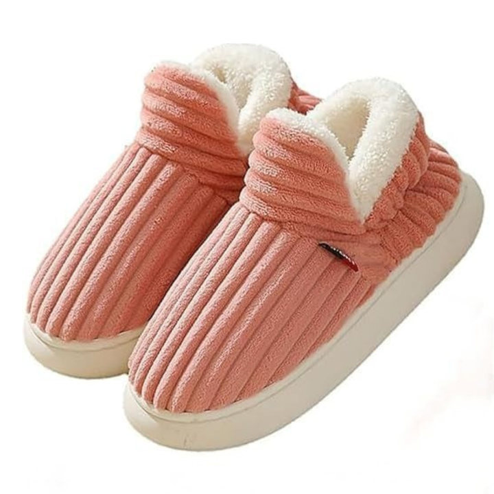 Women’s Indoor Slippers with Slip-On Design