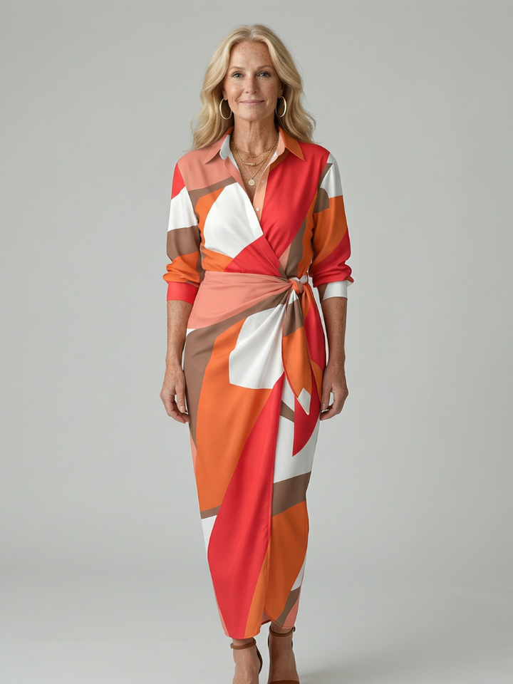 Islen | Smooth Form Midi Dress