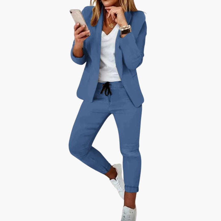 Women’s Tailored Two-Piece Suit Set