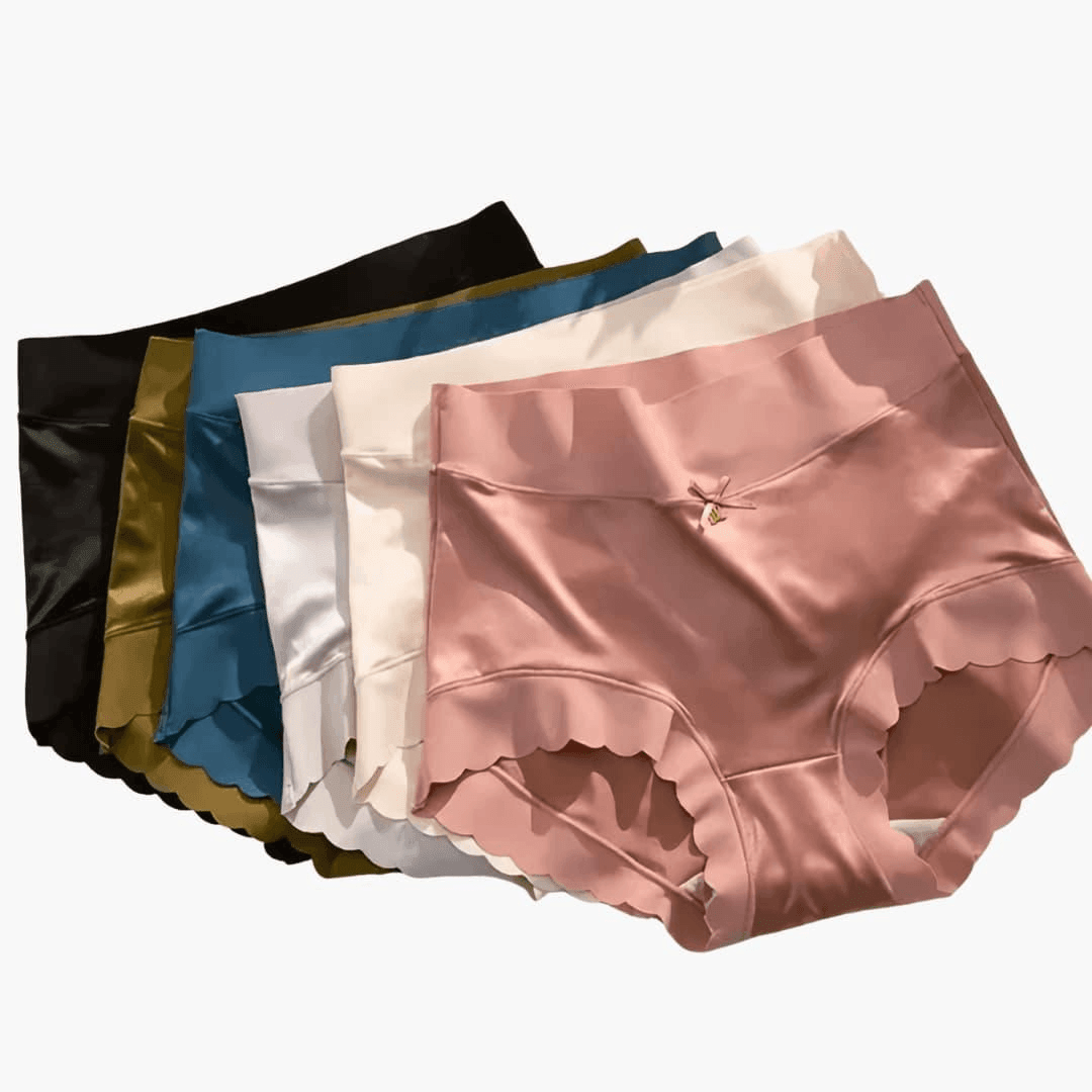 Women’s High-Waist Panties with Seamless Design