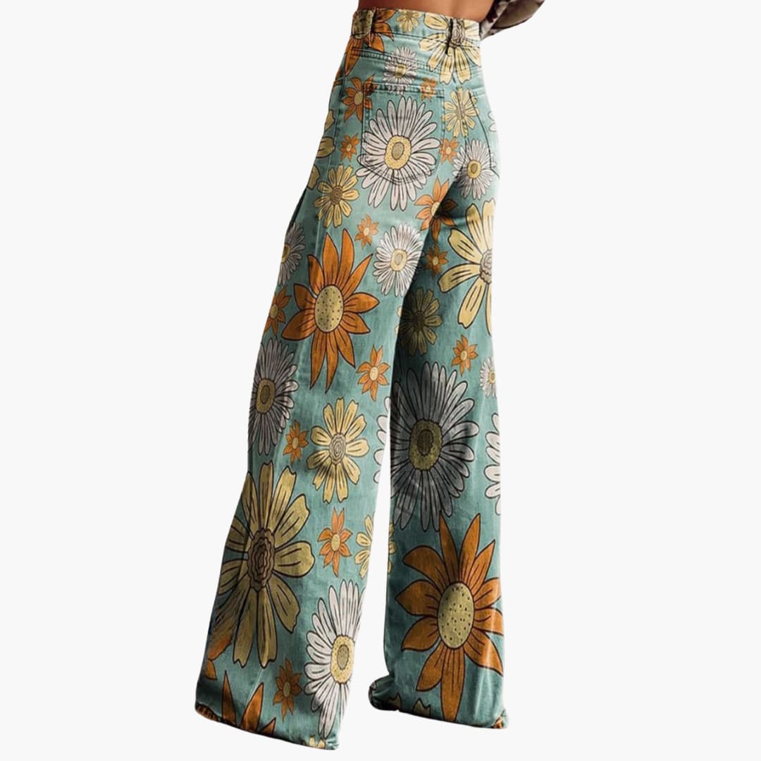 Women’s High-Waisted Wide-Leg Trousers