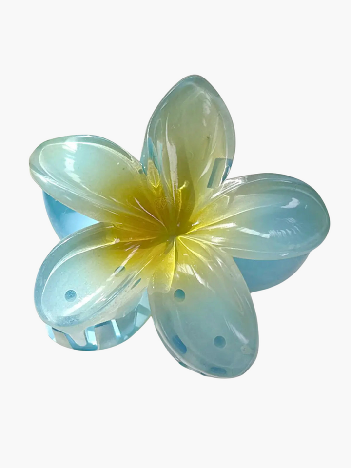 Women’s Hair Claw Clip with Floral Design
