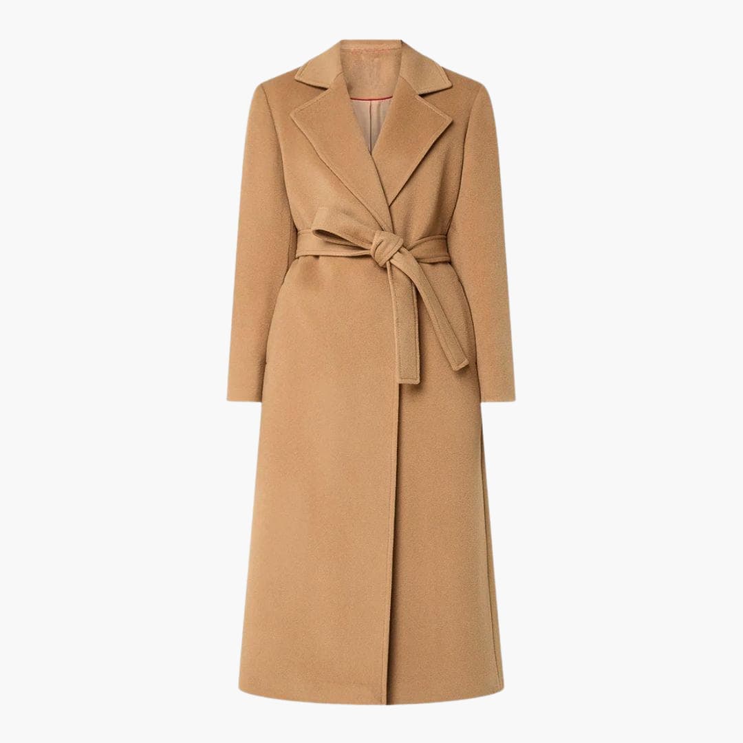 Belted Trench Coat - Women&