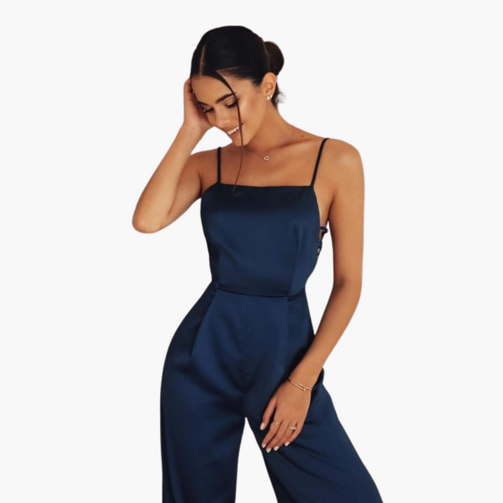 Women’s Jumpsuit Dress with Streamlined Fit