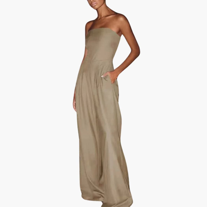 Women’s One-Piece Jumpsuit with Waist Definition