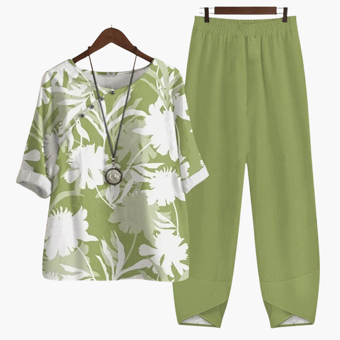 Women’s Co - Ord Set with Coordinated Design and Relaxed Fit