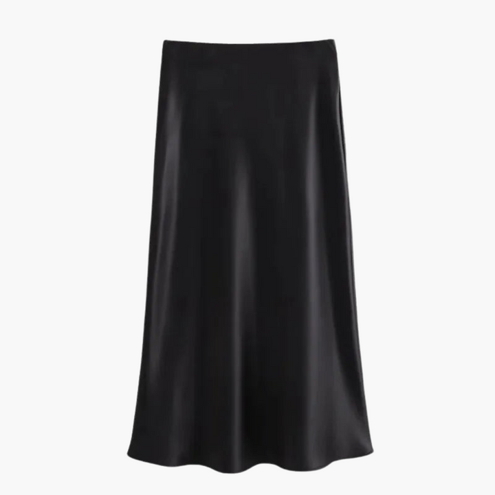 Women’s Midi Skirt with High Waist