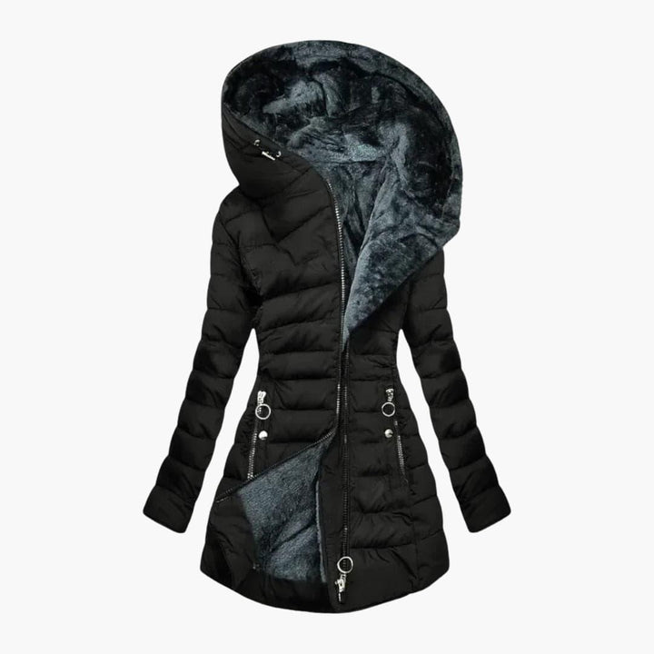 Women’s Winter Coat with Structured Design and Padded Inner Layer