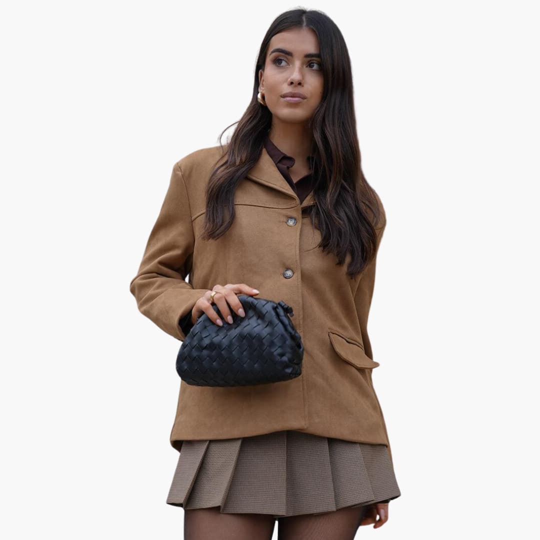 Buttoned Jacket for Women – Cropped, Stylish &amp; Trendy Layer -  Made By Riley