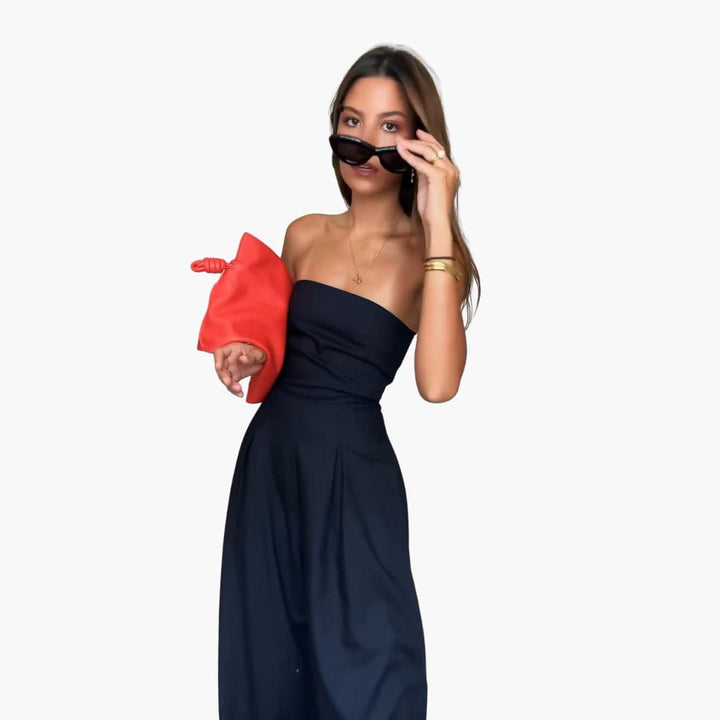 Women’s One-Piece Jumpsuit with Waist Definition