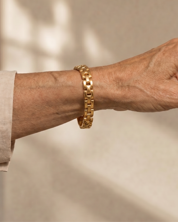 Vios | Double Row Link Chain Bracelet
