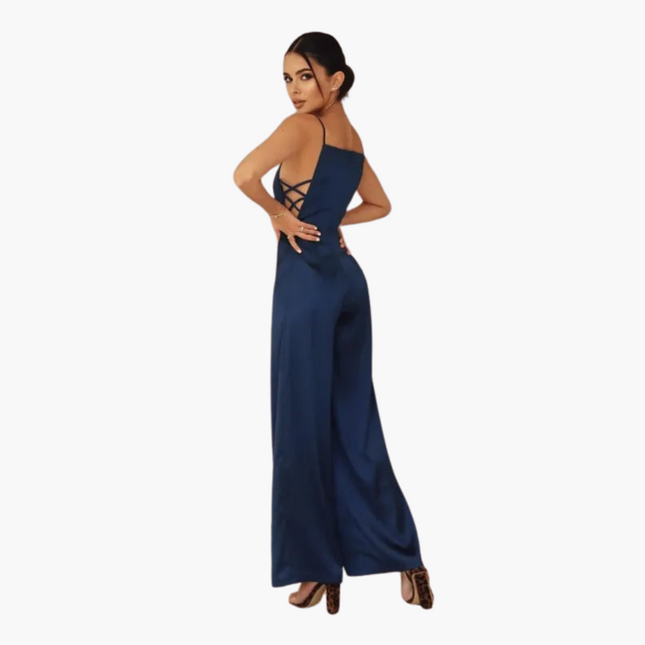 Women’s Jumpsuit Dress with Streamlined Fit