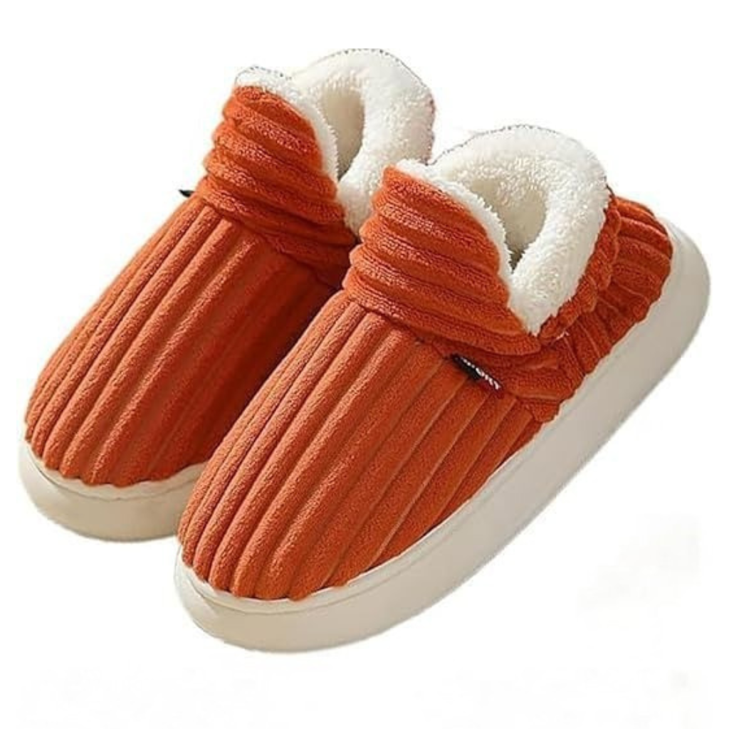 Women’s Indoor Slippers with Slip-On Design