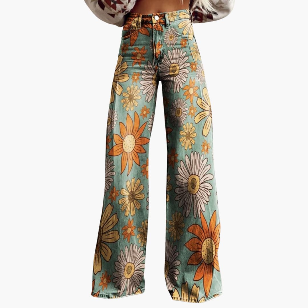 Women’s High-Waisted Wide-Leg Trousers