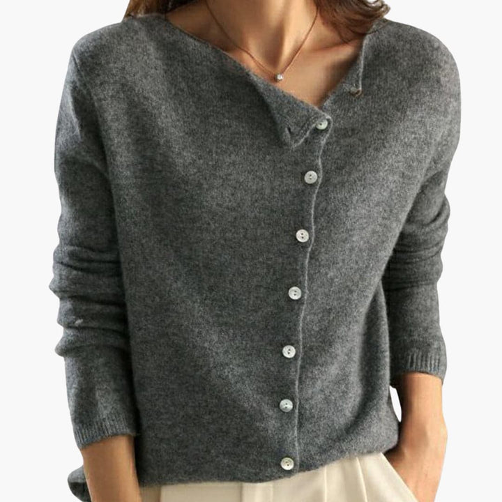 Long-Sleeve Buttoned Cardigan for Women – Stylish &amp; Comfortable