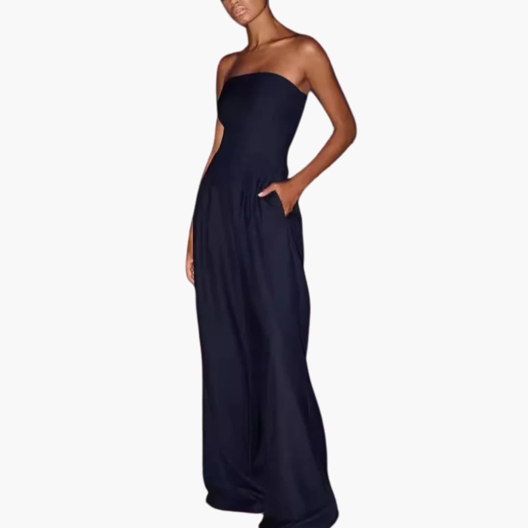 Women’s One-Piece Jumpsuit with Waist Definition