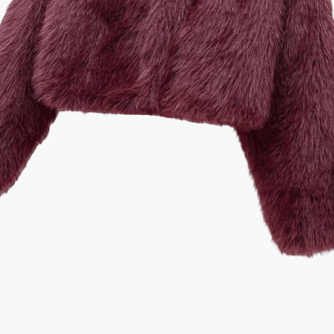 Women’s Cropped Jacket with Long Sleeves