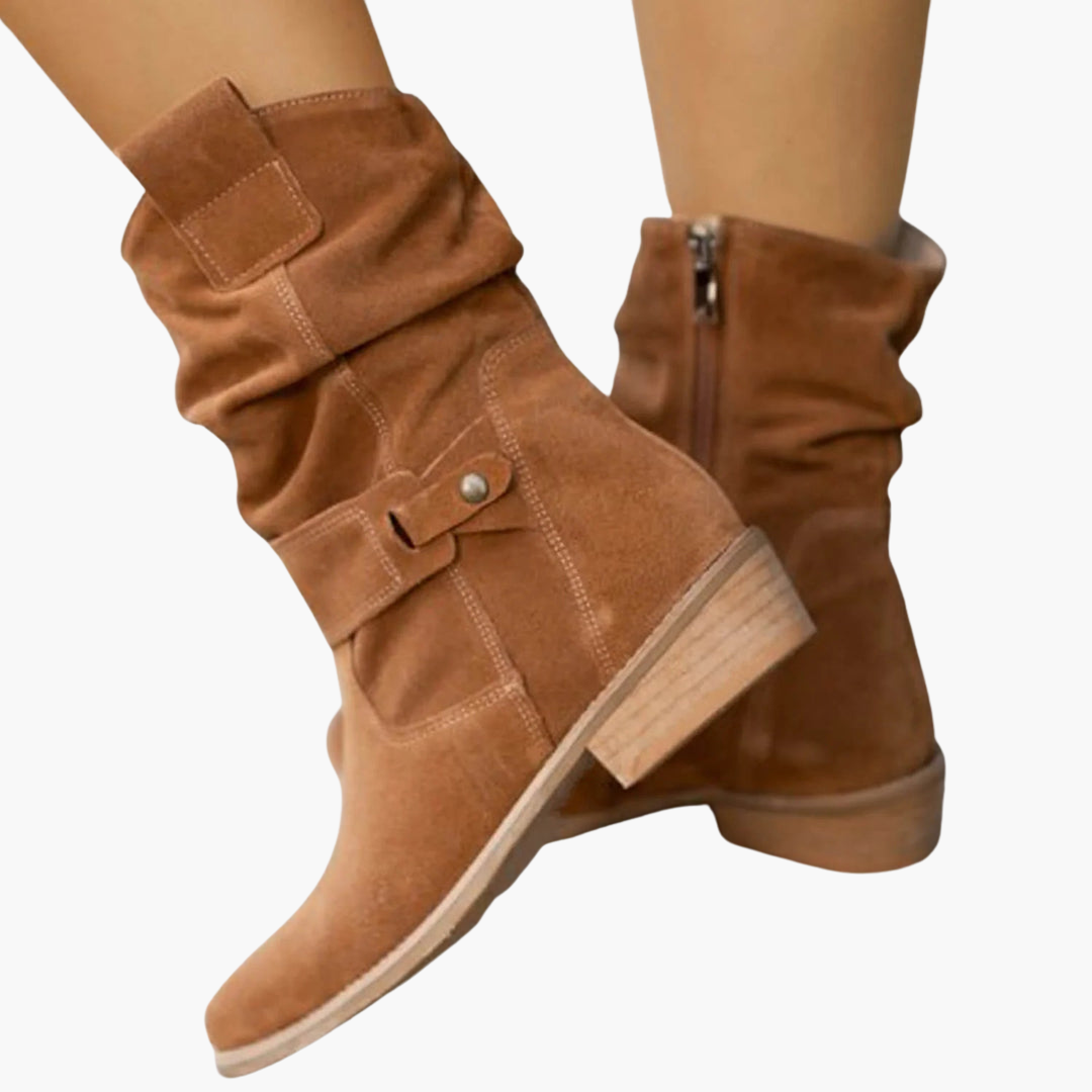 Women’s Boots with Padded Insole and Flexible Sole