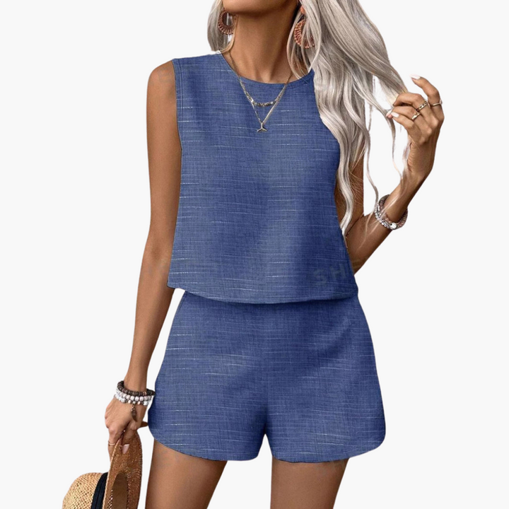 Women’s Wrap Dress with V-Neck and Fitted Silhouette