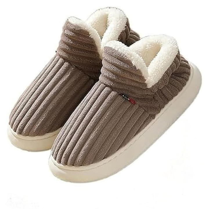 Women’s Indoor Slippers with Slip-On Design