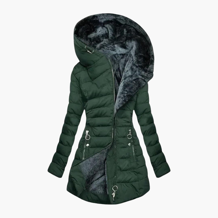 Women’s Winter Coat with Structured Design and Padded Inner Layer