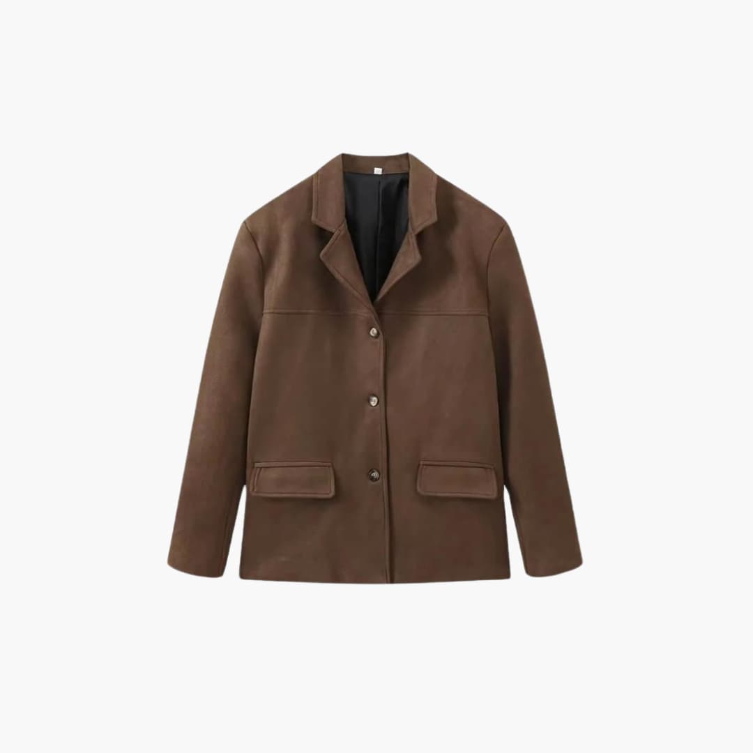 Buttoned Jacket for Women – Cropped, Stylish &amp; Trendy Layer -  Made By Riley