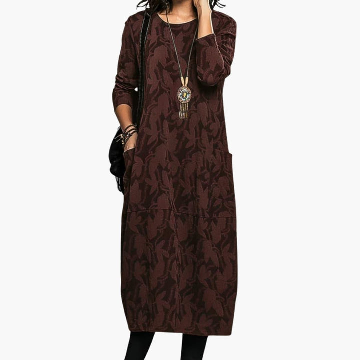 Casual Long Sleeve Winter Dress – Stylish &amp; Warm for Women -  Made By Riley