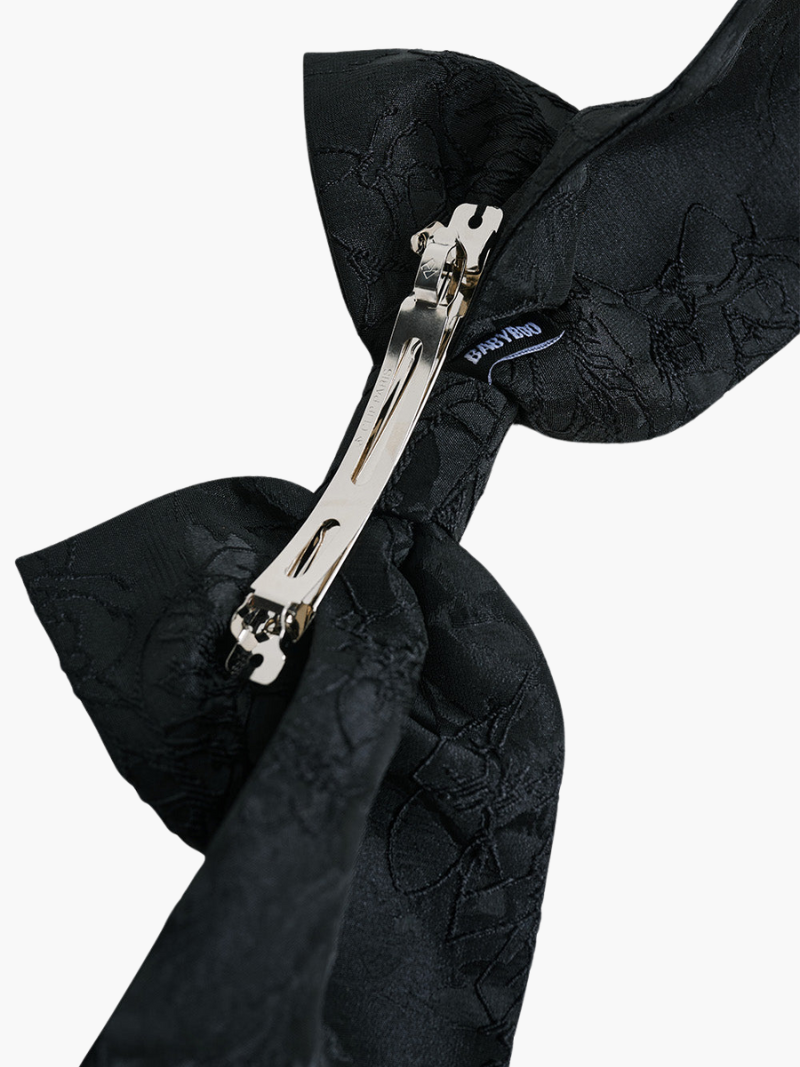 Women’s Satin Bow Hair Tie with Elastic Band
