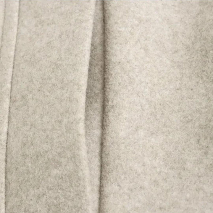Women’s Longline Coat with Oversized Fit and Welt Pockets
