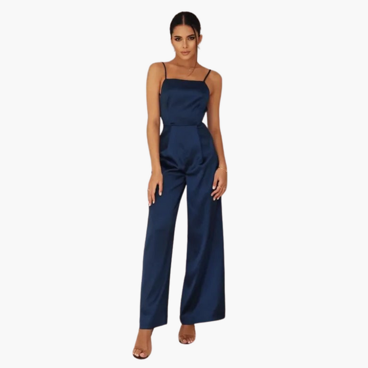 Women’s Jumpsuit Dress with Streamlined Fit