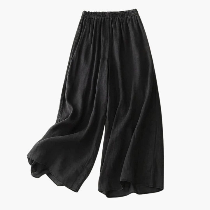Women’s Wide-Leg Pants with Elasticated Waistband