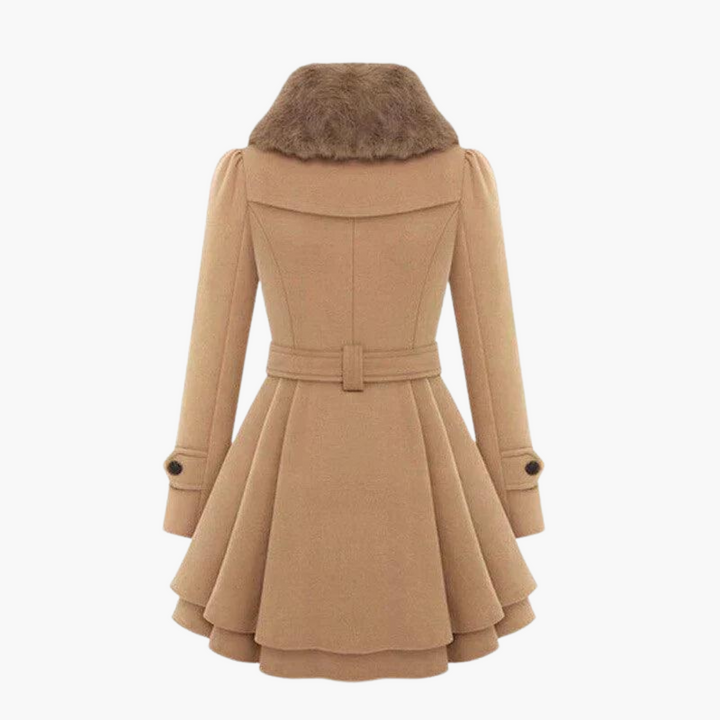 Women’s Trench Coat with Belted Waist