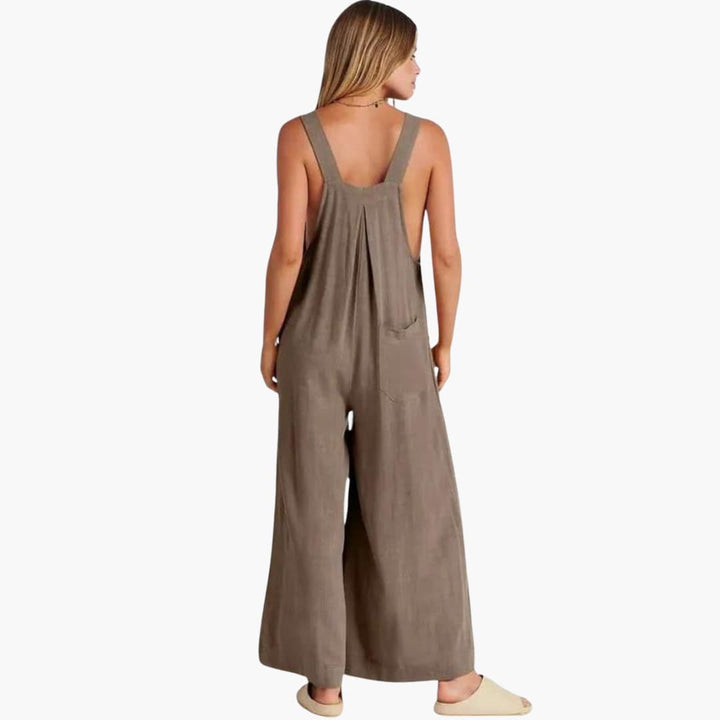 Women’s Relaxed Jumpsuit with Side Pockets
