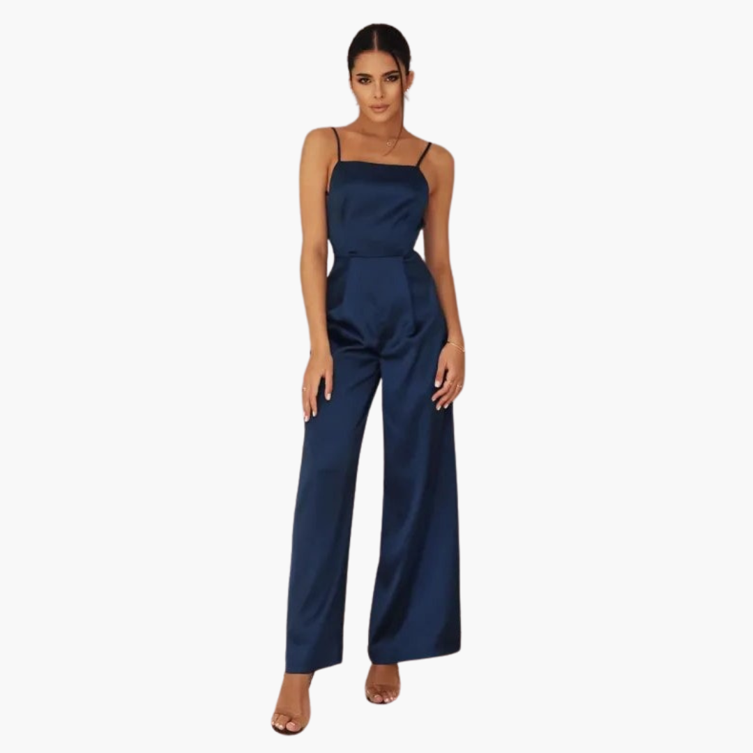 Women’s Jumpsuit Dress with Streamlined Fit
