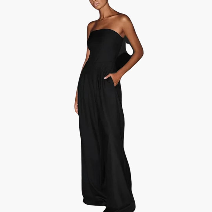 Women’s One-Piece Jumpsuit with Waist Definition