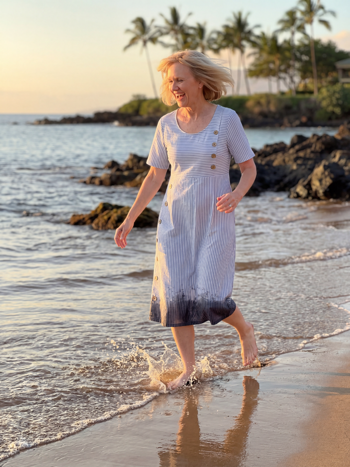 Anela | Harbour Midi Dress