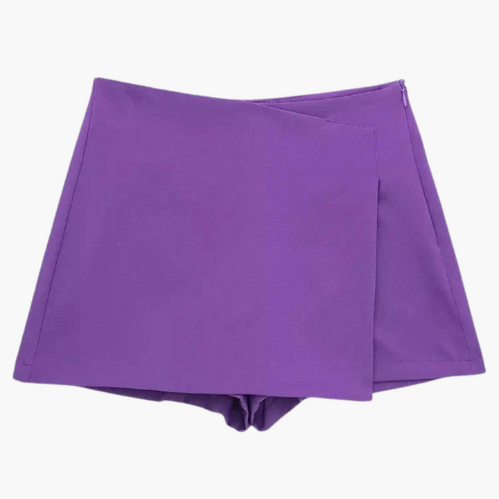 Women’s Skort with Pleats and Built-In Shorts