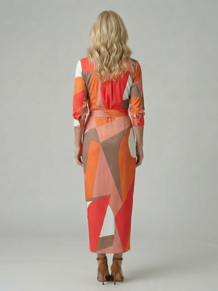 Islen | Smooth Form Midi Dress